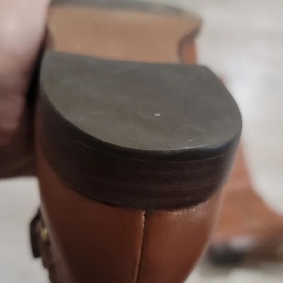 Coach Monique Flat Belted Riding Boots – Women’s Size 7B - Picture 6 of 9